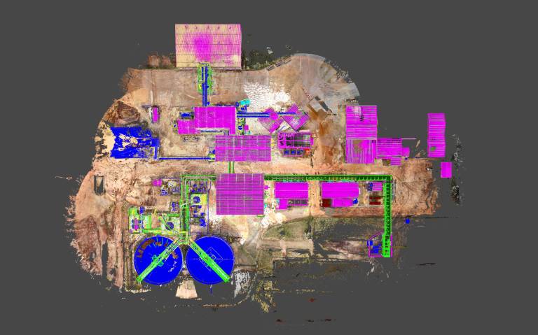 Digital Twin for Minerals Plant Relocation