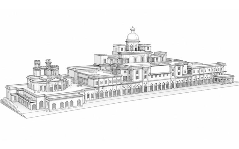 Scan to BIM Modelling of Heritage Hotel building
