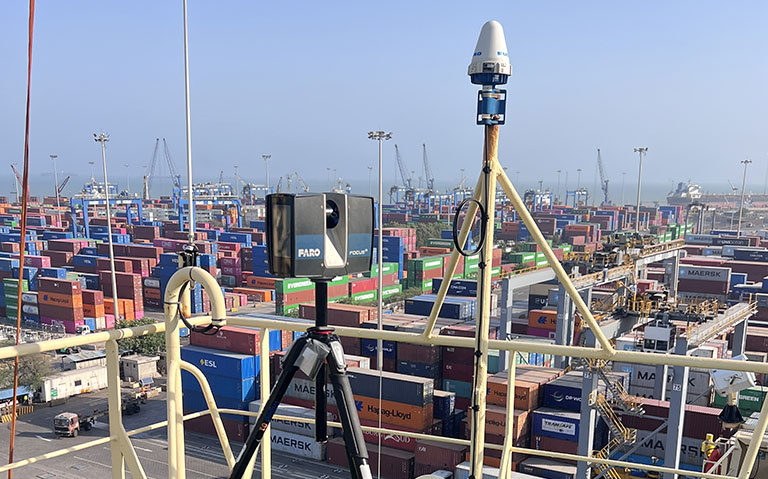3D Scanning of Ship for conversion into LPG tankers